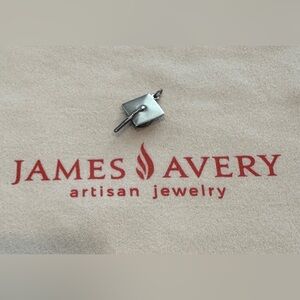 James Avery Silver Graduation Cap Charm